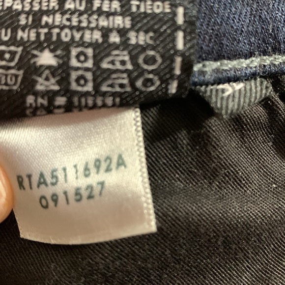 7 For All Mankind “Slimmy” Darkwash Stretch Jeans size 32 - Picture 12 of 13